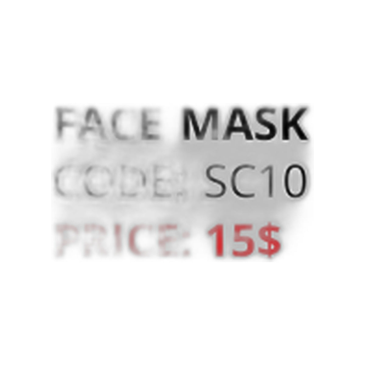 Face Mask — Acne and Blackheads
